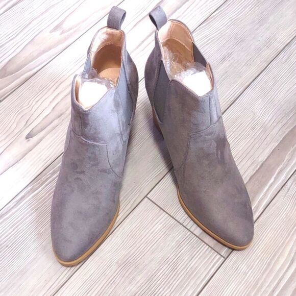 (46-1892)  Omysky Women's Pointed Toe Ankle Boot Sz 8.5 - Picture 4 of 11